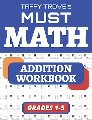 Addition Workbook - Front Cover