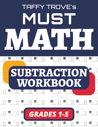 Subtraction Workbook - Front Cover